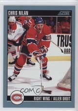 1992-93 Score Canadian Chris Nilan #76 0s5