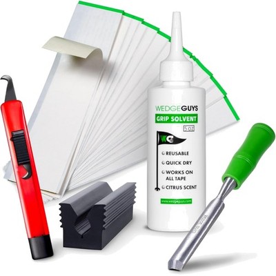 Professional Quality Golf Grip Kit: Easy Regripping with Citrus Solvent