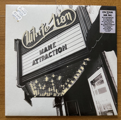WHITE LION - Mane Attraction Vinyl, 1 ST Pressing, Germany WEA 1991