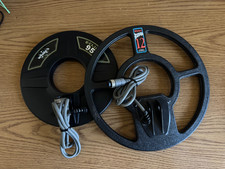 White's Super 12" And 950--9.5" Metal Detector Search Pair Of Coils