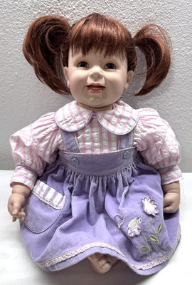 Vintage Adora Giggle Toddler Time 19'' Doll Redhead Blue Eyes Smile Teeth