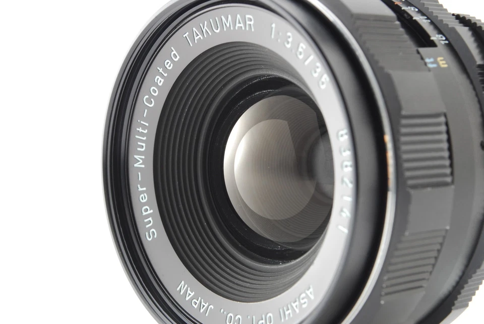 [CASI COMO NUEVO] Lente gran angular Pentax SMC Takumar 35 mm F/3,5 M42 de JAPÓN Foto 4 de 4