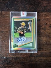 BUBBA CHANDLER 2025 DONRUSS OPTIC RATED PROSPECT AUTO PRIZM Holo #193 Pirates.