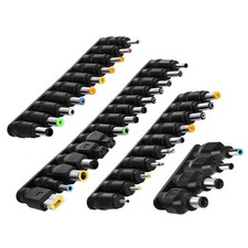 38 PCS Universal Laptop DC Power Adapter Tips 5.5 mm x 2.1 mm DC AC Power Ada...