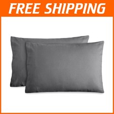 "Cozy Standard Pillowcase Set - Double Brushed Flannel"