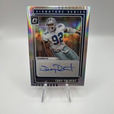 2025 DONRUSS OPTIC TONY TOLBERT SIGNATURE SERIES AUTO COWBOYS 🔥