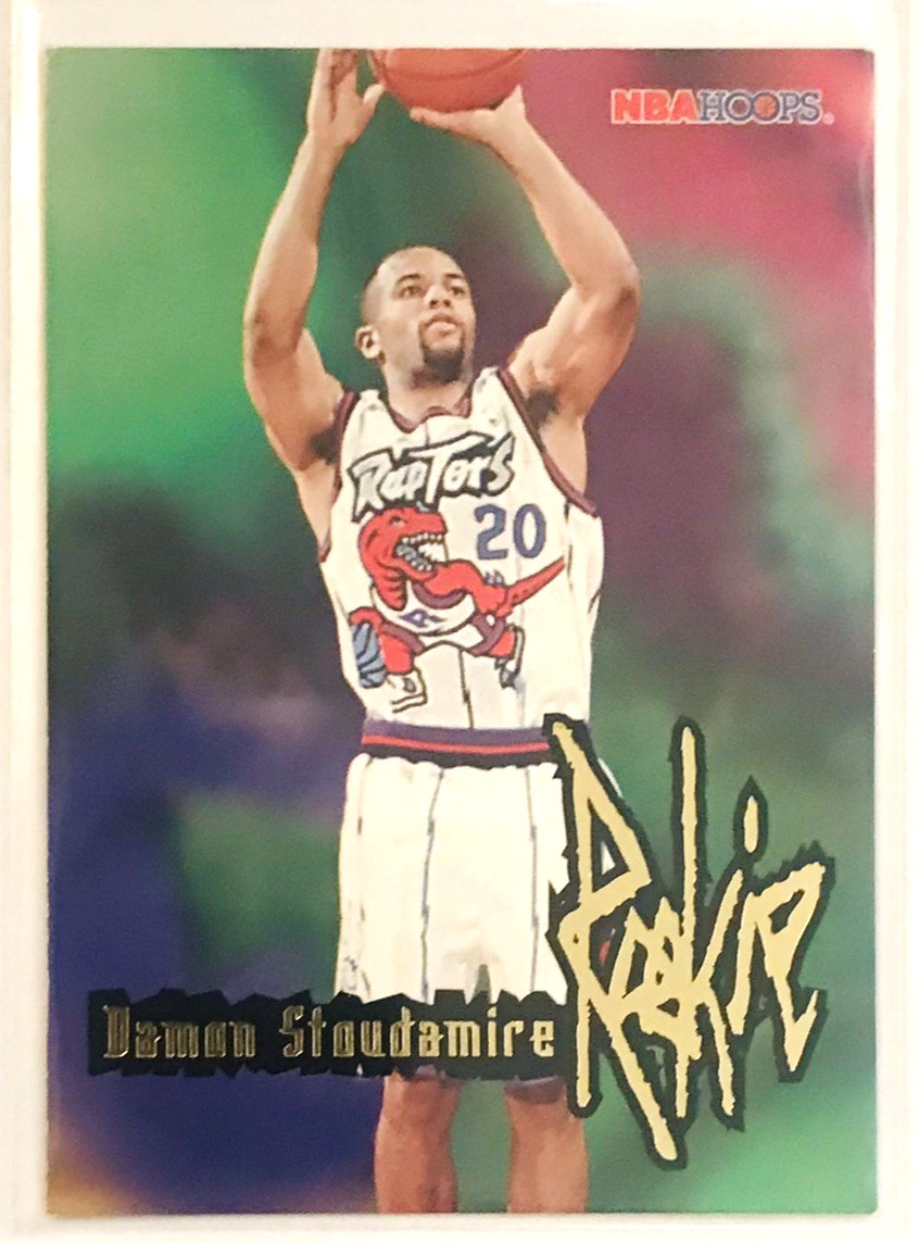 Lot of 3 Damon Stoudamire Toronto Raptors 1996 Rookie NBA Basketball Cards NM-MT