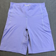 Under Armour Women s Bike Shorts 8 Size Small Blue With Pockets