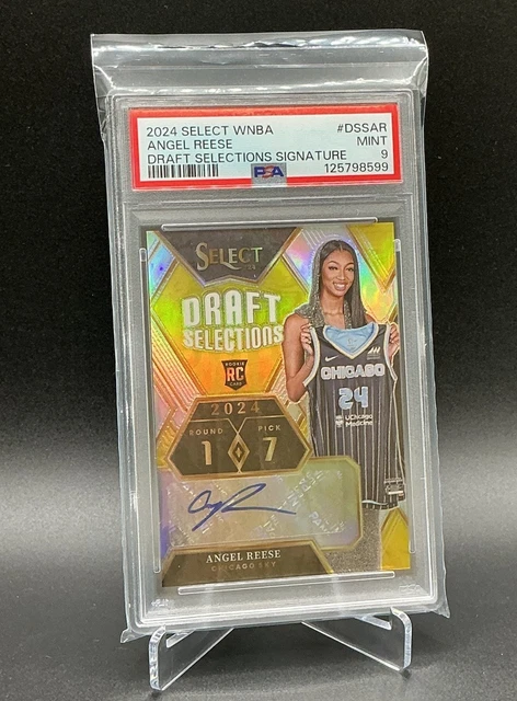 2024 Panini Draft Selections WNBA - ANGEL REESE AUTO PSA 9 MINT