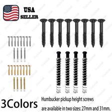 USA Thread Humbucker Pickup Mounting, Ring Screws w/ Springs for DiMazio Gibson