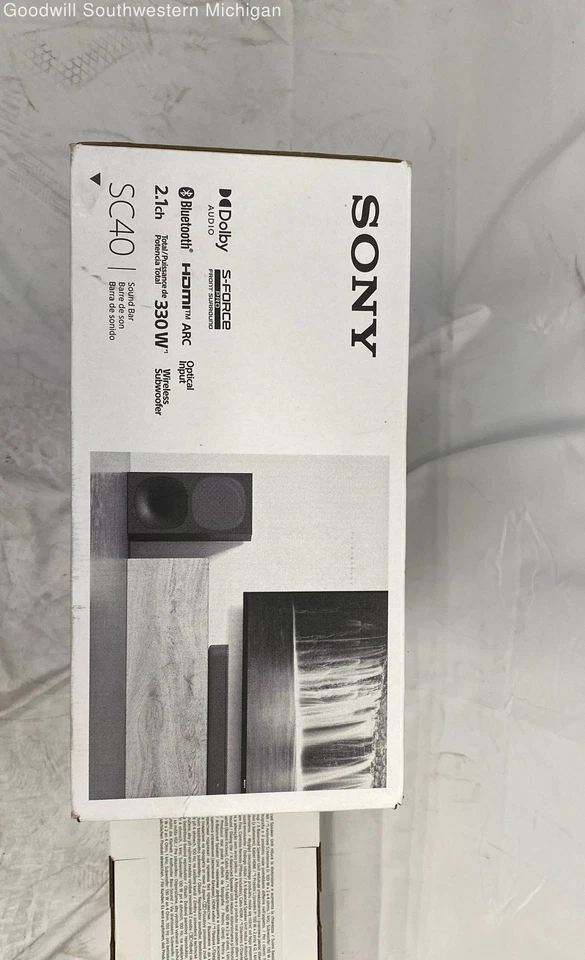 Barra de sonido Sony SC40 de segunda mano Foto 4 de 4
