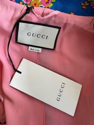 Giacca blazer Gucci floreale IT38 UK6 nuova originale - Foto 9 di 11