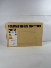 GOnavidio 17.6 Portable Blu Ray DVD Player with 15.4 Large Screen, HDMI in/Out