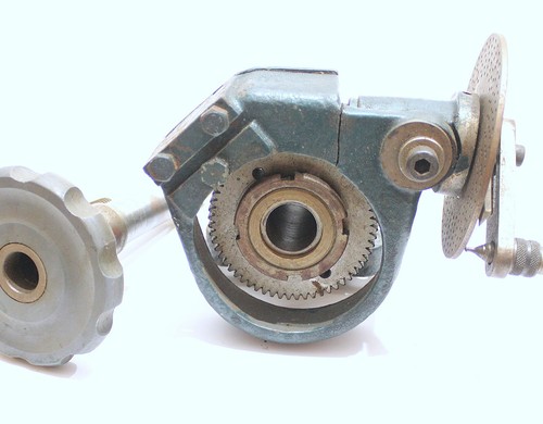 Cabezal de torno para relojeros Schaublin vintage con placa de índice y mandril de 20 mm - Imagen 11 de 11