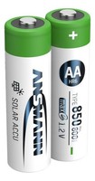 Ansmann Solar Nimh Akku Mignon Aa Typ 850 (Min. 800 Mah) Maxe 2Er #25254885