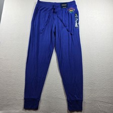 Polo Ralph Lauren Men's Sleep Jogger Royal Blue Logo Pajama Pants L PF23RL NWT