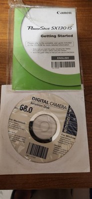 Canon Digital Camera Solution Disk - Ver. 68 For Windows For Macintosh FFIGSCR