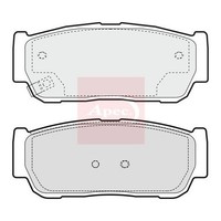 Apec BremsbeläGe FüR Ssangyong Rodius I 2005 Hinten (R90) PAD1380
