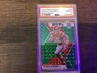 Patrick Mahomes II 2020 Panini Mosaic Green, #297, Graded 10