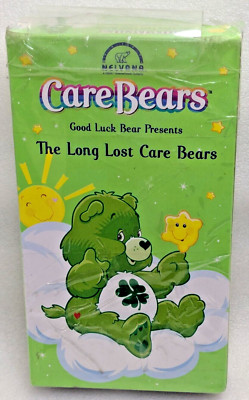Care Bears Good Luck Bear Presents The Long Lost Care Bears (VHS, 2003) NEW