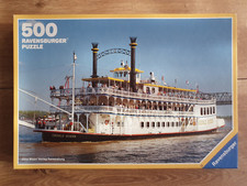 Ravensburger Puzzle - 500 Teile - Mississippi-Dampfer - von 1988
