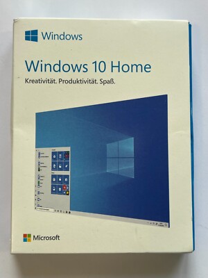 Microsoft Windows 10 Home 32/64 Bit USB Vollversion Deutsch DE HAJ ...