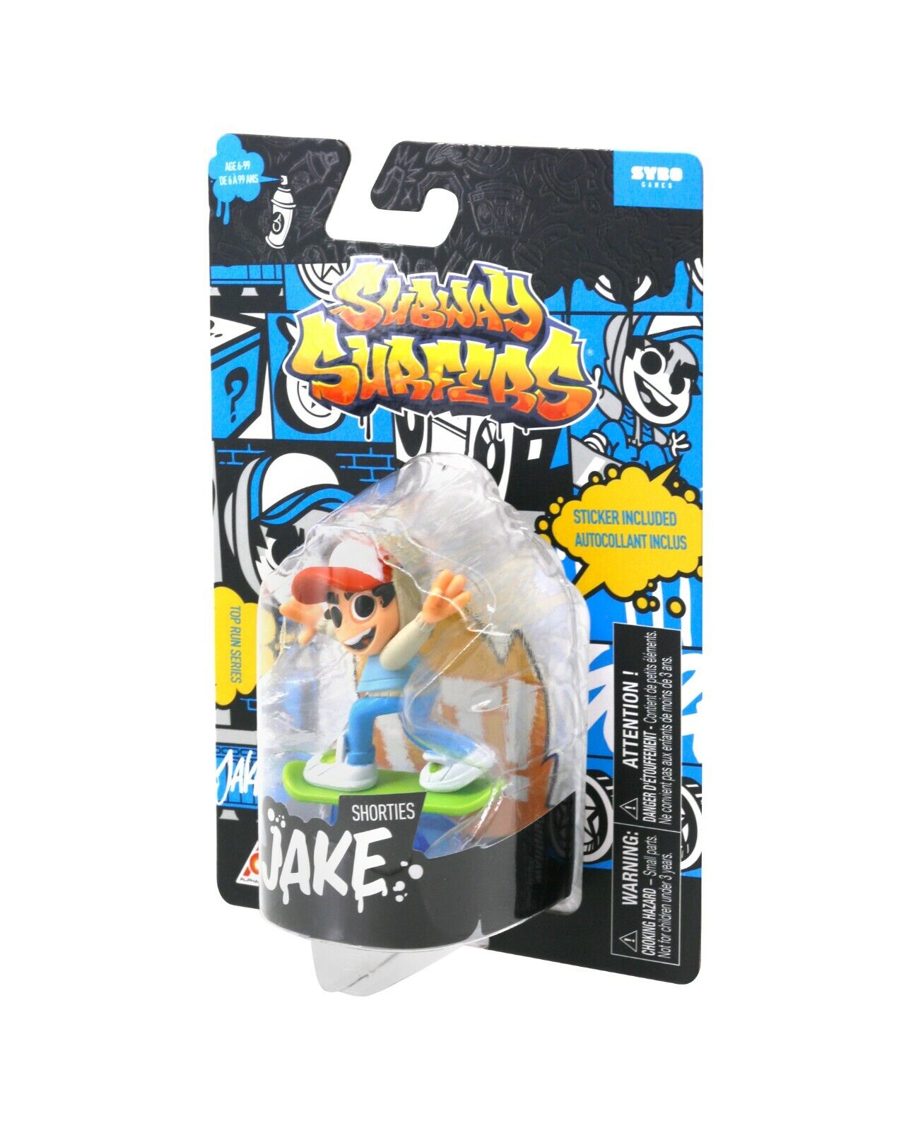 Miniatura Colecionavel Subway Surfers - Jake Hoverboard C/Splay