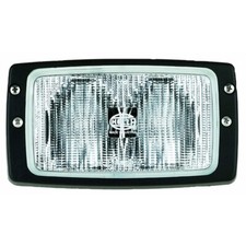 358115091 Hella Marine Flush Mount Double Beam Halogen Spreader Light