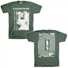 EYEHATEGOD Rock Band CHILDREN OF GOD GREEN T Shirt Full Size S-5XL