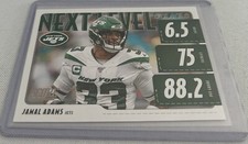 2020 Panini Score Football Jamal Adams New York Jets Next Level Stats #NLS-JA