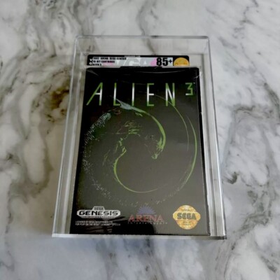ALIEN 3 VGA 85+ NM+ GOLD VERSIEGELT SEGA GENESIS ARENA NTSC VO SEAL 1992 UKG WATA