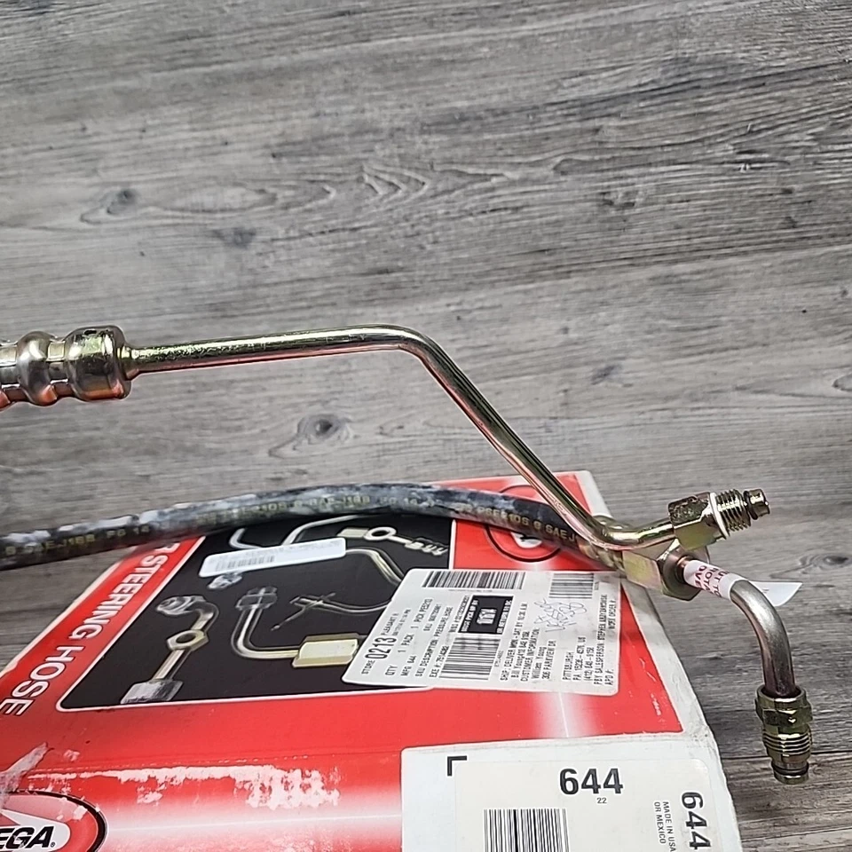 Mangueira de linha de pressão de direção hidráulica OMEGA 364620 para M-644 EP-443 E7ZZ 3A719 A yy - Imagem 3 de 4