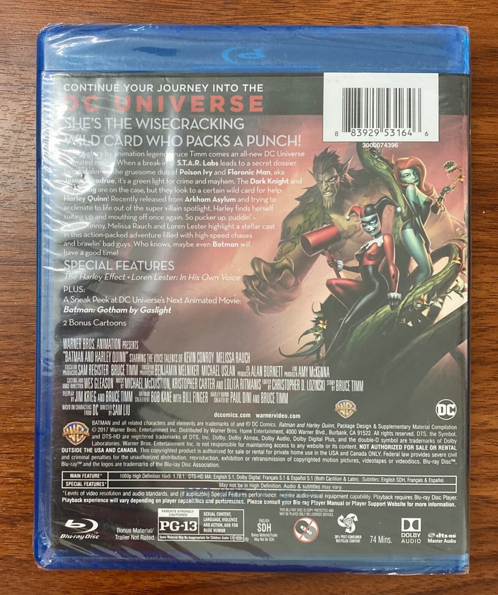 バットマン&amp;ハーレイ・クイン [Blu-ray] n5ksbvb Amazon.com: Batman & Harley Quinn (Blu-ray + DVD +