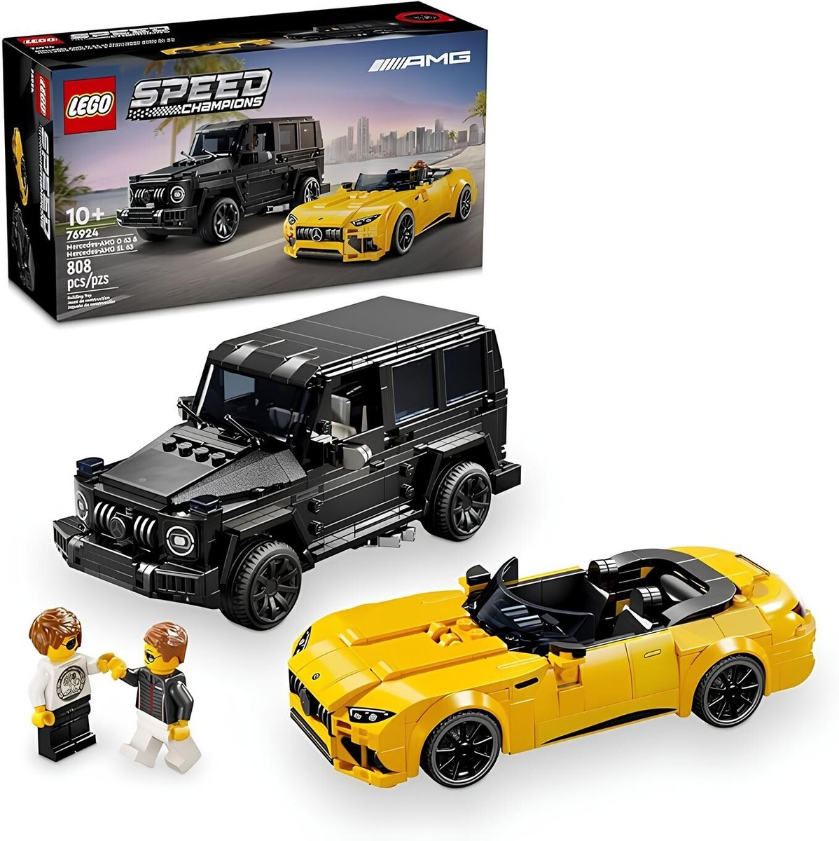 LEGO® しろくろページ Speed 63 Sl Mercedes-AMG & 63 G Mercedes-AMG Champions: デジタルカメラ