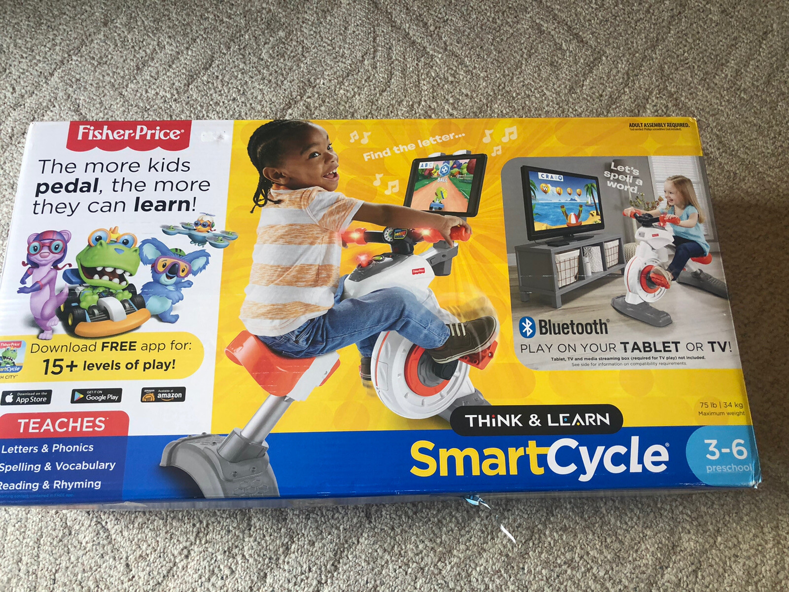 fisher price learn smart cycle