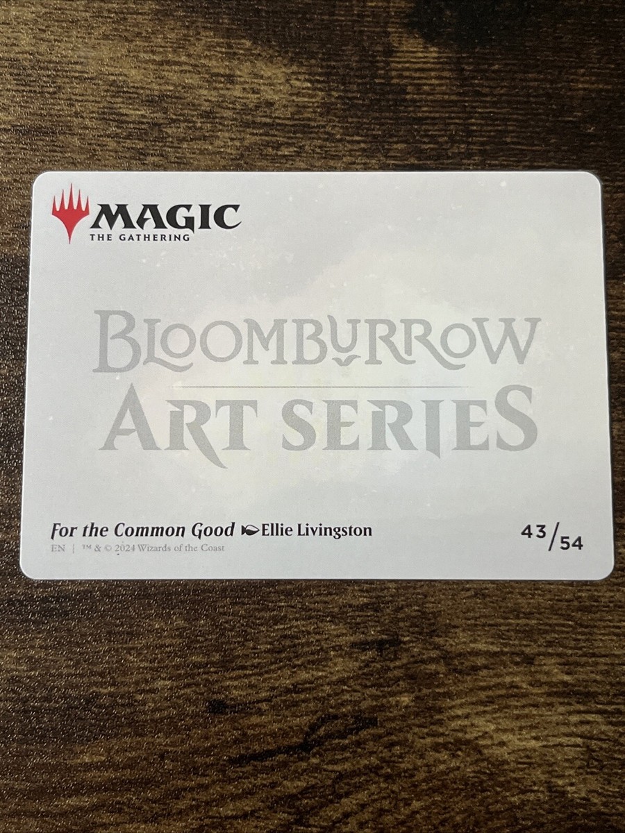For the Common Good 43/54 Art Series Bloomburrow BLB MTG Magic