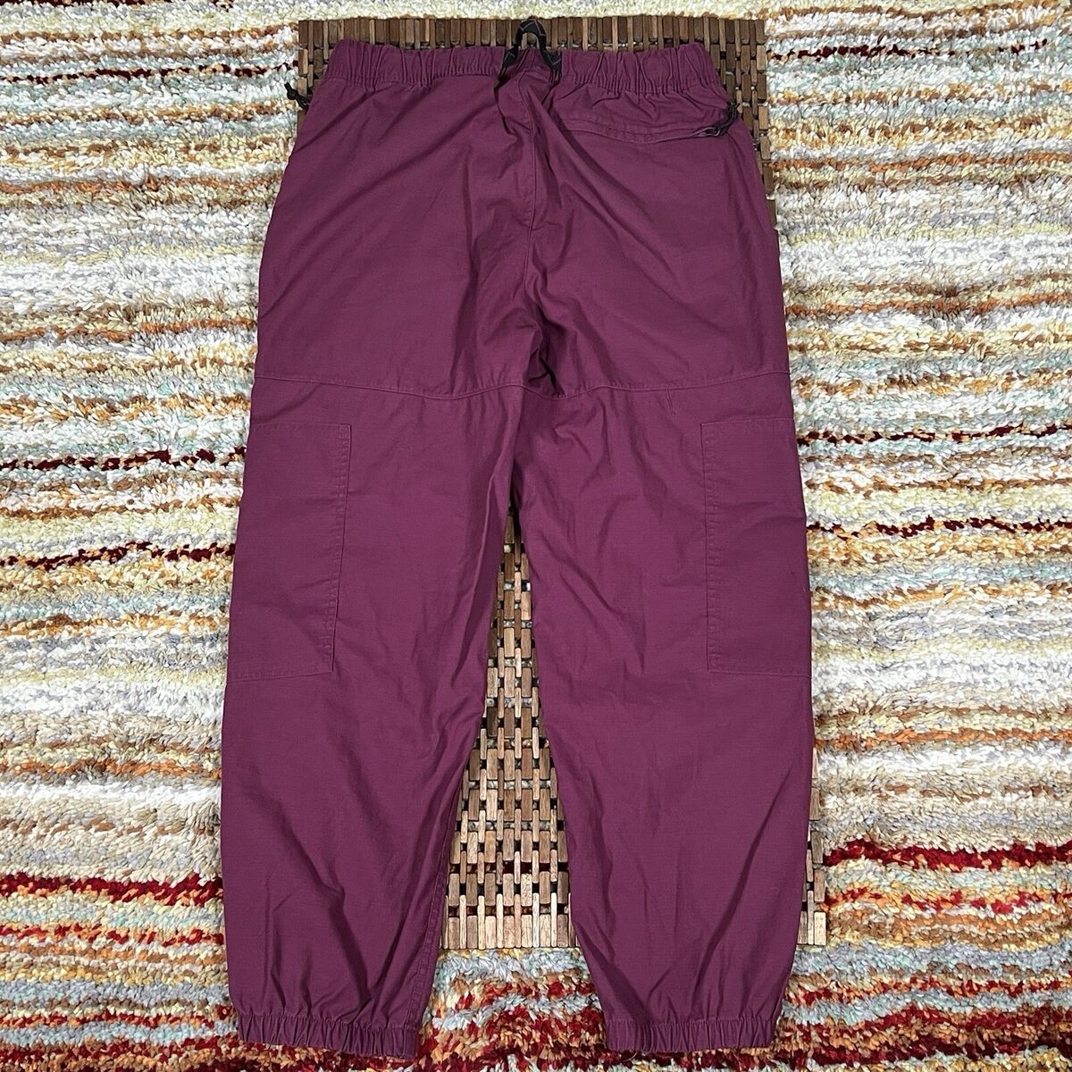 Nike ACG Trail Pants Mens Medium Purple Jogger Nylon Belted Nike ACG Trail Pants Mens Medium Purple Jogger Nylon Belted