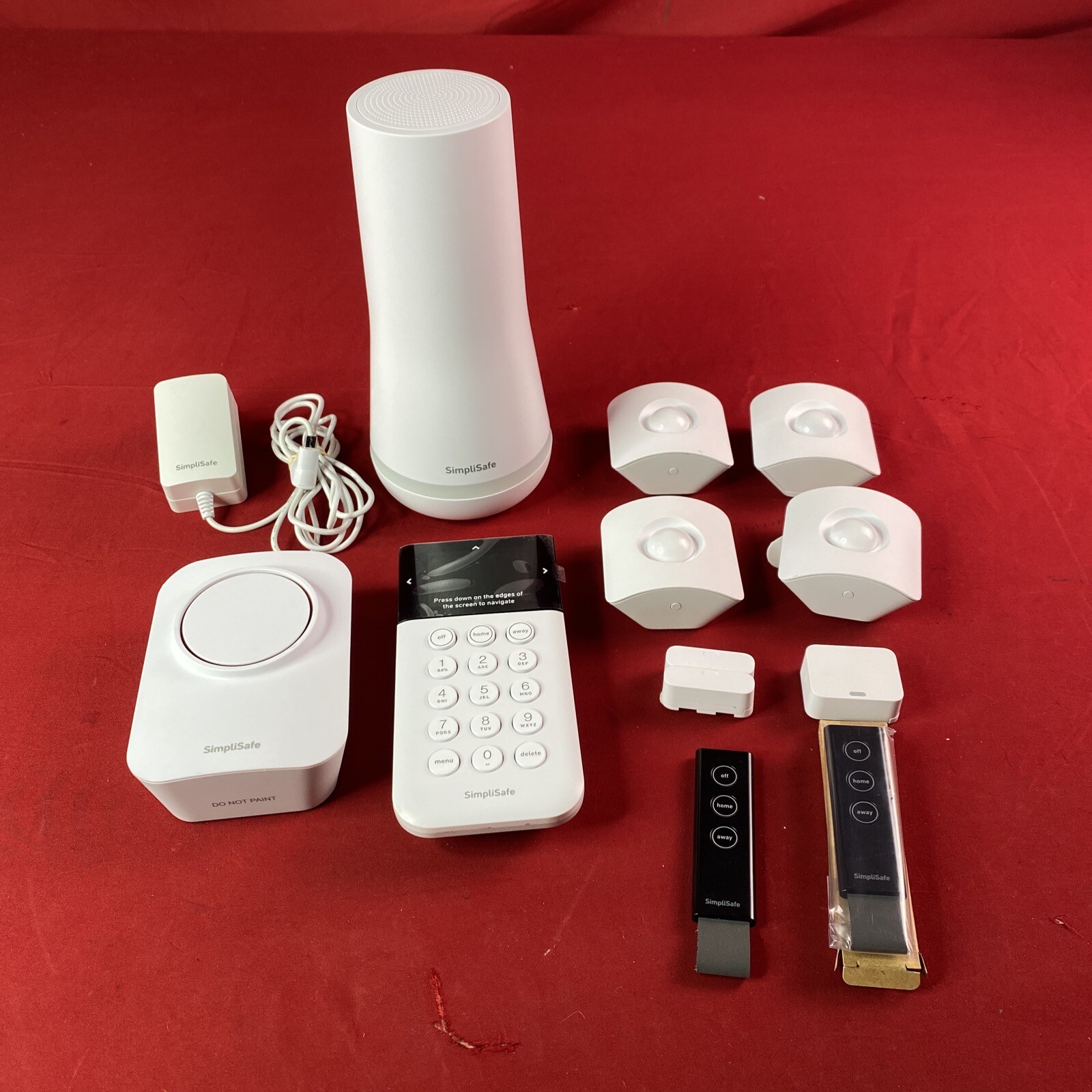 SimpliSafe Base Station Home Security System Keypad Remote Control - 10 pcs