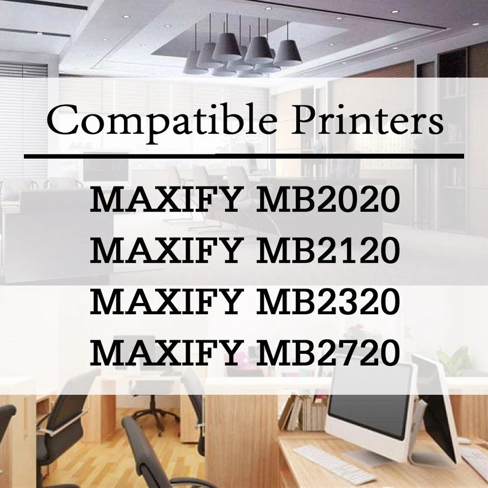 5PK PGI-1200XL Ink Cartridge for Canon MAXIFY MB2020 MB2120 MB2320 MB2720,2BCMY - Image 2 of 2