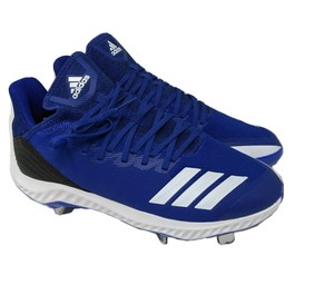 Adidas Men's Icon Bounce Hybrid Blue/White/Black Cleats - Size 12.5 Shoes G27335 | eBay