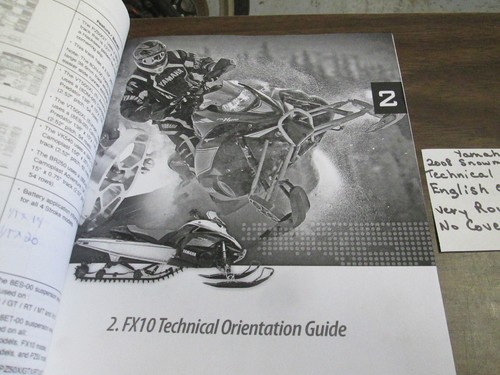 2008 Yamaha Snowmobile technical update manual (Canadian edition) ( ROUGH ) - Picture 7 of 12