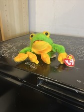 Ty Beanie Buddies SMOOCHY THE FROG 1997 New with Tag