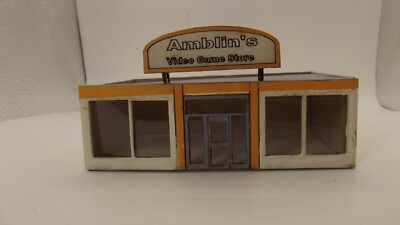 H.O. Scale Amblin's Music Store Laser Cut Kit LB#41