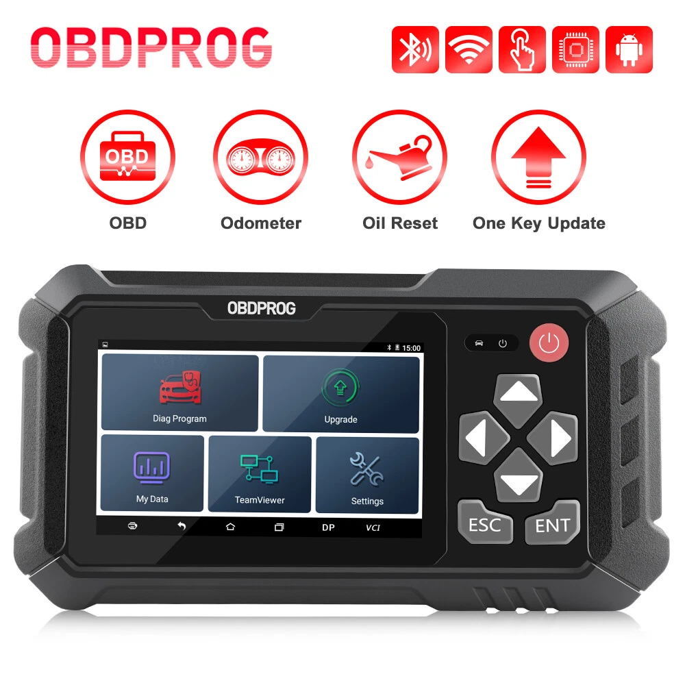 OBDPROG M500 OBD2 Odometer Mileage Clusters Correction Diagnostic.