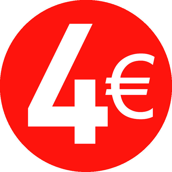 Stickers Per Prezzi Di Vendita Adesivi Punti 30 Mm Rosso Brillante – Per Prezzi Di Vendita, Etichette, Swing Tag Etichette Adesive Per Prezzi Di Vendita - Foto 4