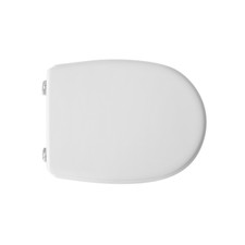 Sedile WC coprivaso per Cesame vaso Aretusa 45-47,8x36,8 cm cerniere regolabili