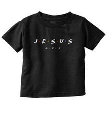 Retro Christian Faith Pop Culture Jesus BFF Toddler Boy Girl Youth T Shirt Tee