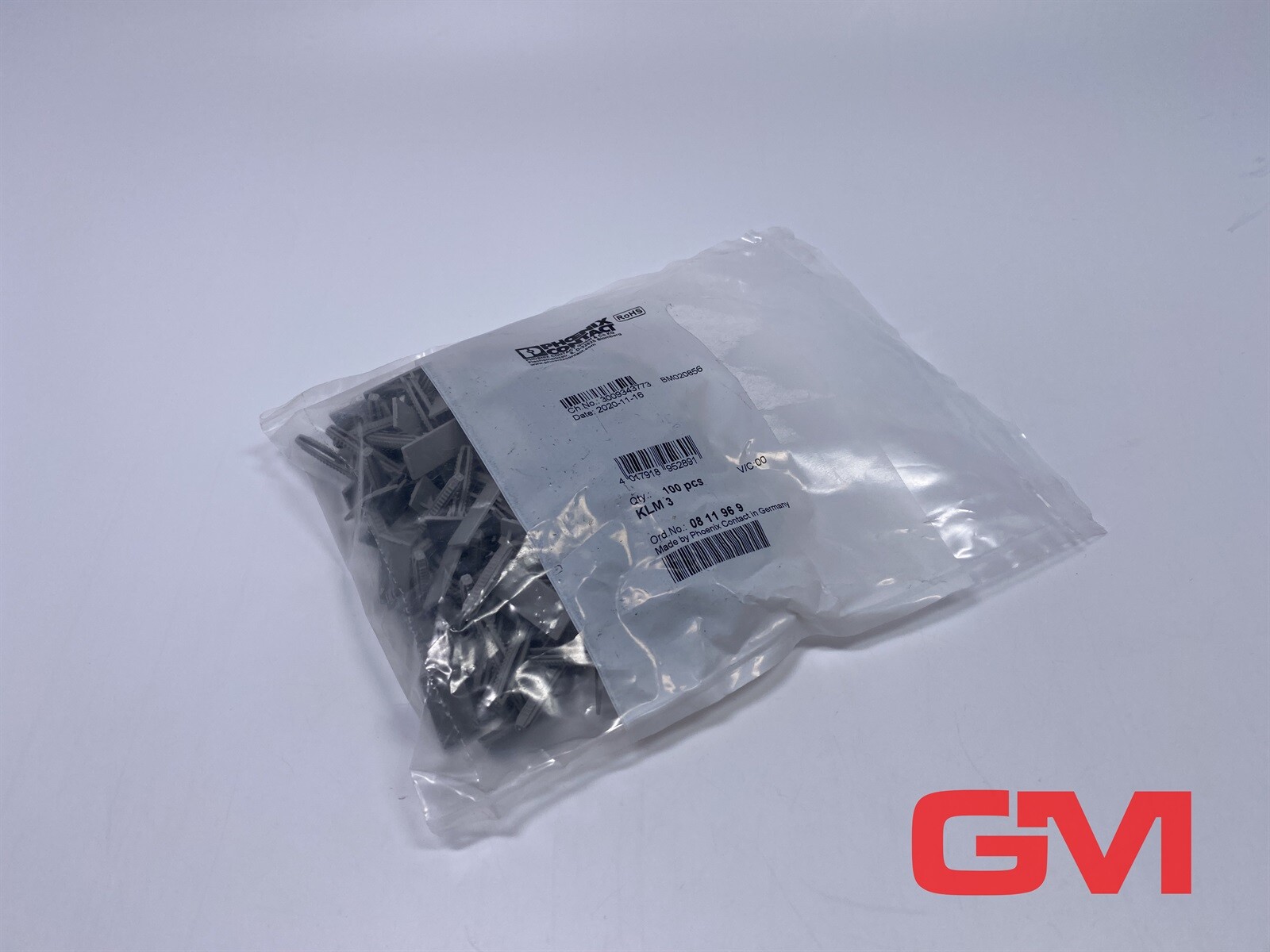 Ve 100x Phoenix Contact Terminal Marker Carrier Klm3 0811969 Holder