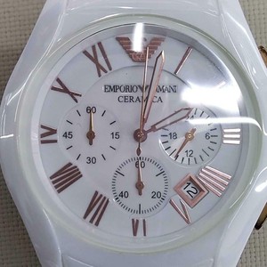 emporio armani ceramica wrist watch