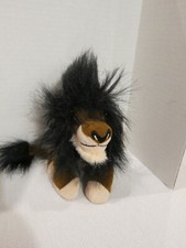 WALT DISNEY MINI BEANBAG PLUSH SCAR FROM THE LION KING NEW WITH TAG 8" TALL